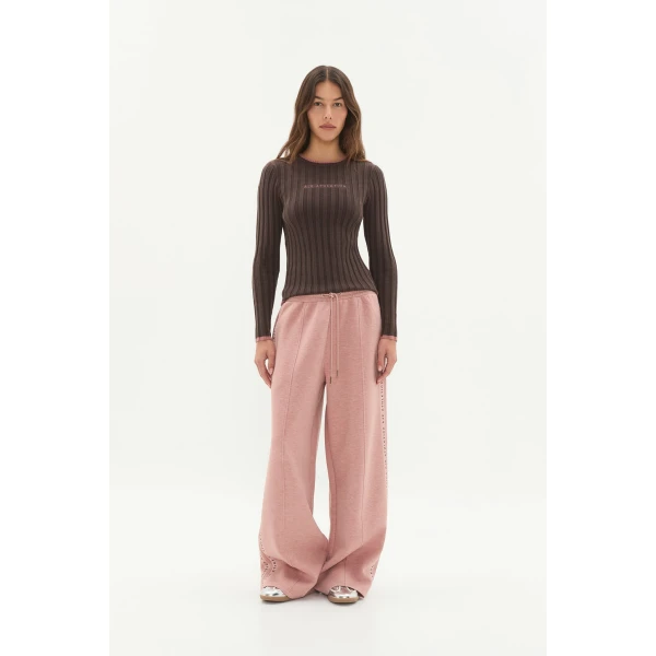 Long Sleeve Rib Knit Top 438