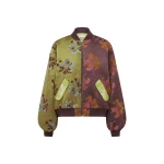 Alemais Contemporary Wardrobe Jacket Adriana Jacquard Bomber Jacket — designer powerwear from Coveti