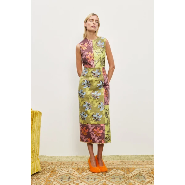 Alemais Contemporary Wardrobe Dress_Sd Montie Shirtdress — designer powerwear from Coveti