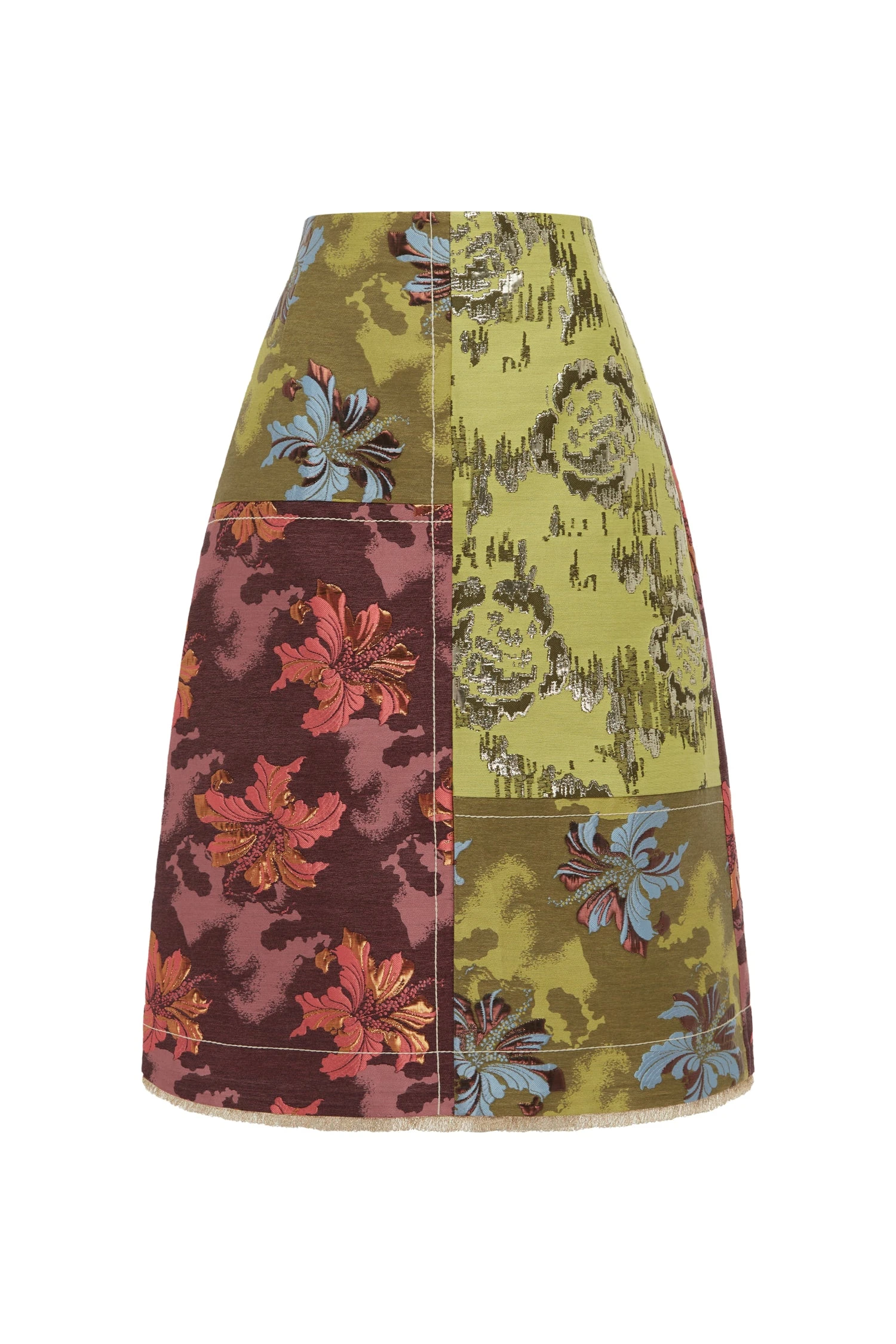 Alemais Alemais Contemporary Wardrobe Skirt Adriana Jacquard Skirt — designer powerwear from Coveti