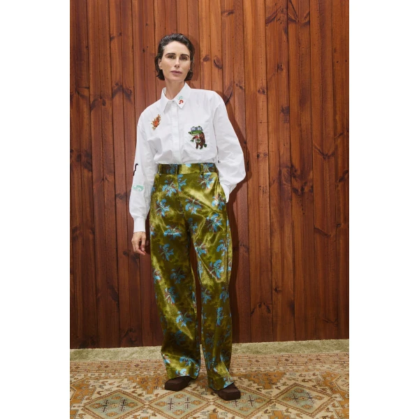 Alemais Contemporary Wardrobe Dress_Sd Montie Shirtdress — designer powerwear from Coveti