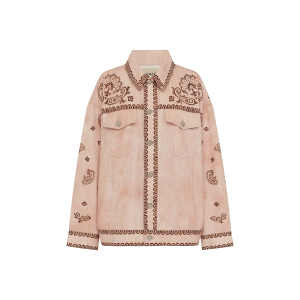 Alemais Contemporary Wardrobe Jacket Akia Denim Jacket — designer powerwear from Coveti