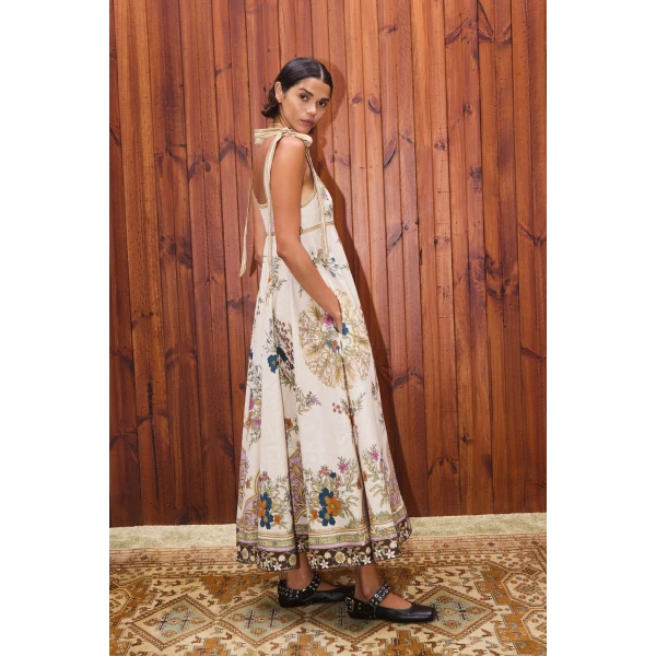 Alemais Contemporary Wardrobe DressMidi Antoinette Ballet Sundress — designer powerwear from Coveti