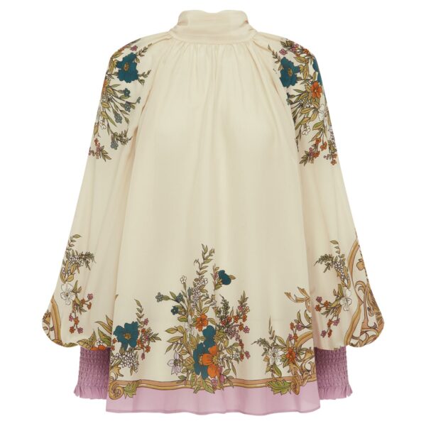 Alemais Contemporary Wardrobe Top Antoinette Blouse — designer powerwear from Coveti