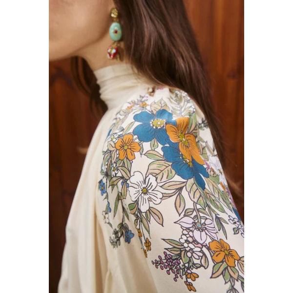 Alemais Contemporary Wardrobe Top Antoinette Blouse — designer powerwear from Coveti