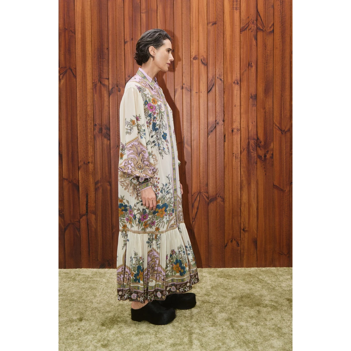 Alemais Contemporary Wardrobe Dress_Sd Montie Shirtdress — designer powerwear from Coveti