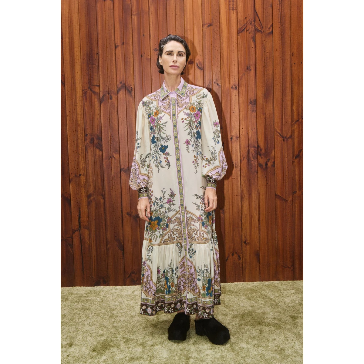 Alemais Contemporary Wardrobe Dress_Sd Montie Shirtdress — designer powerwear from Coveti