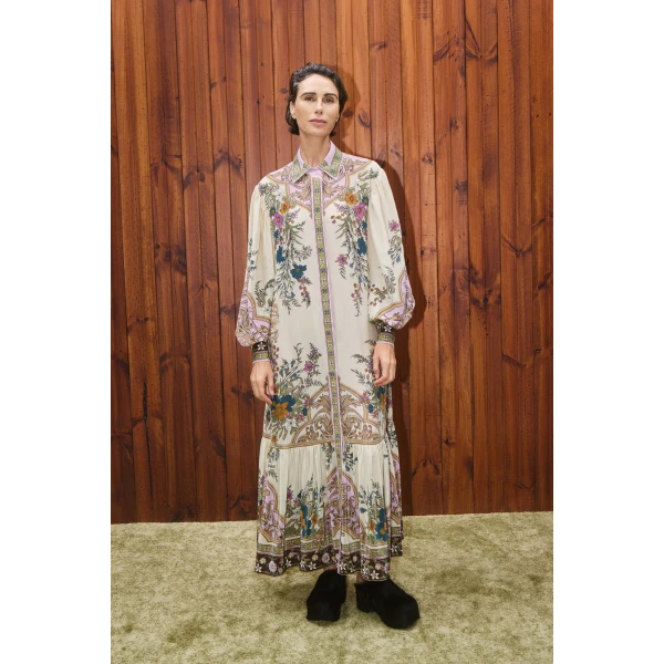 Alemais Contemporary Wardrobe DressSd Antoinette Shirtdress — designer powerwear from Coveti