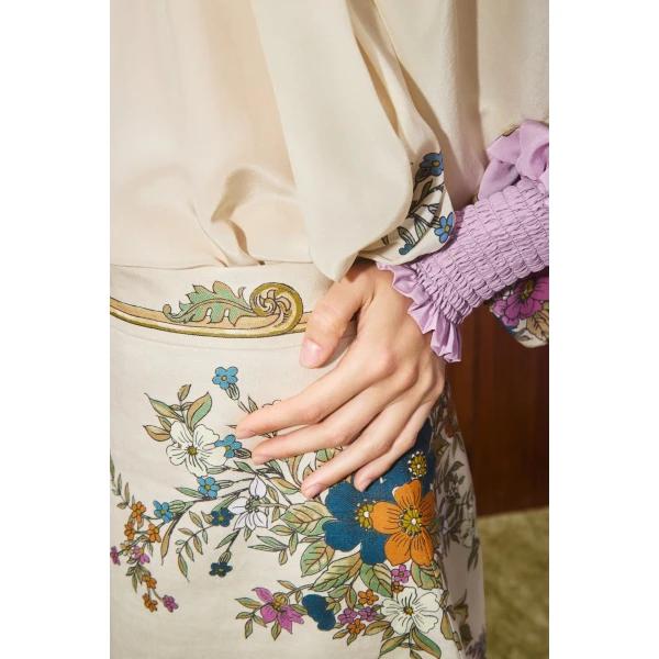 Alemais Contemporary Wardrobe Top Antoinette Blouse — designer powerwear from Coveti