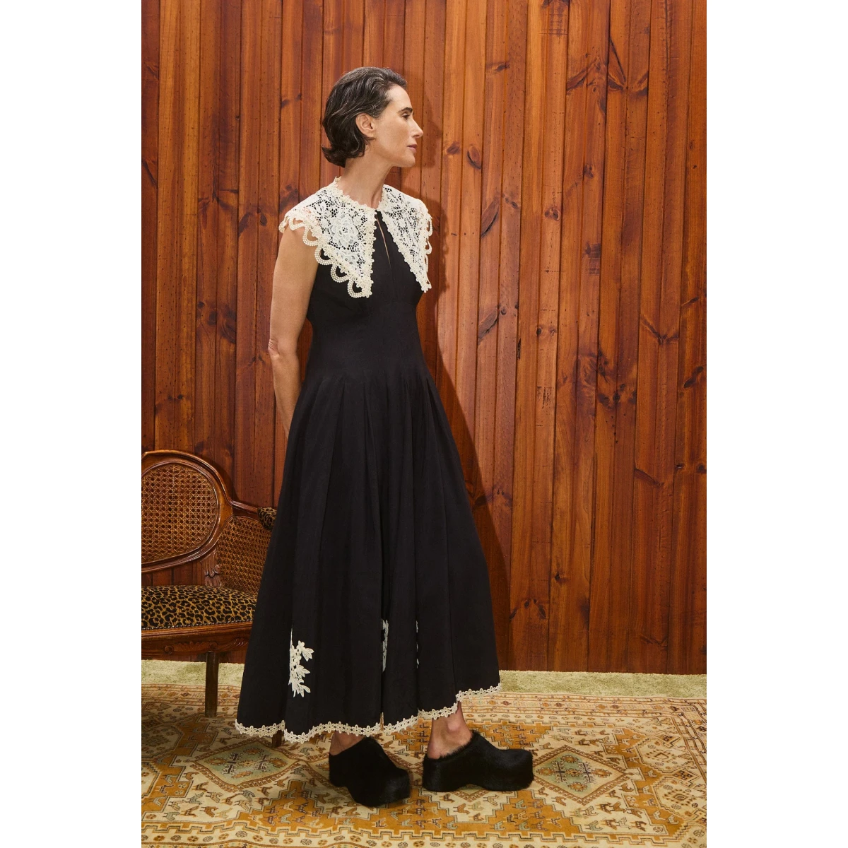 Alemais Contemporary Wardrobe Dress_Midi Apollonia Midi Dress — designer powerwear from Coveti