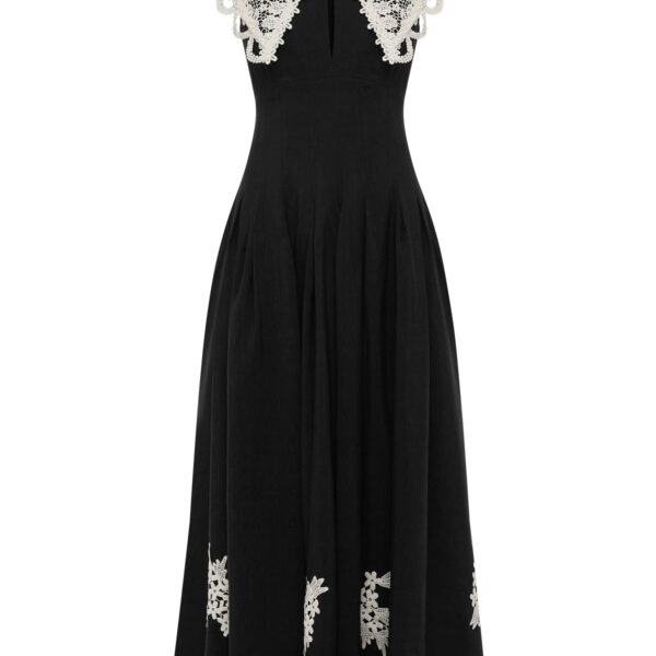 Alemais Contemporary Wardrobe Dress_Midi Apollonia Midi Dress — designer powerwear from Coveti