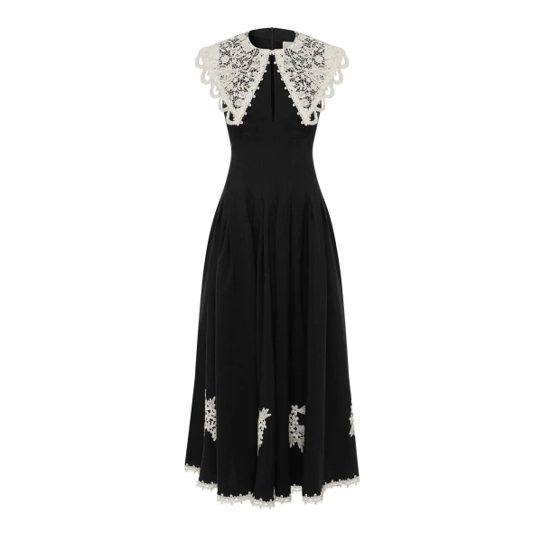 Alemais Contemporary Wardrobe Dress_Midi Apollonia Midi Dress — designer powerwear from Coveti