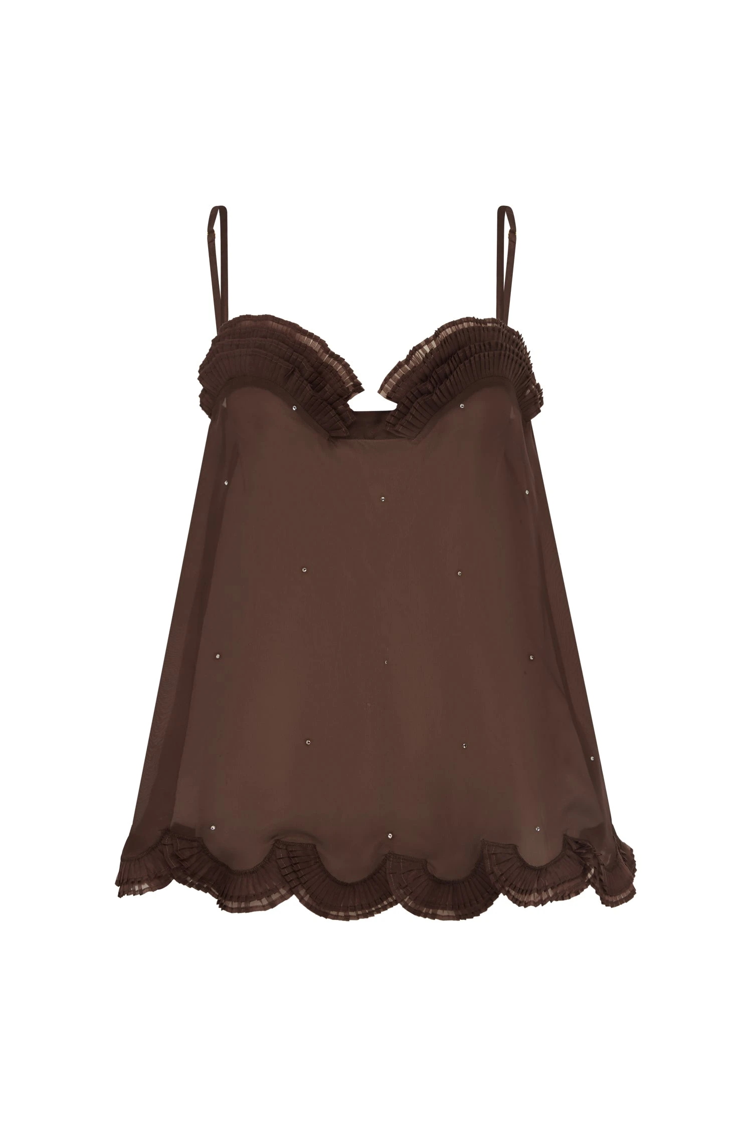 Alemais Alemais Carmelo Silk Top — designer powerwear from Coveti