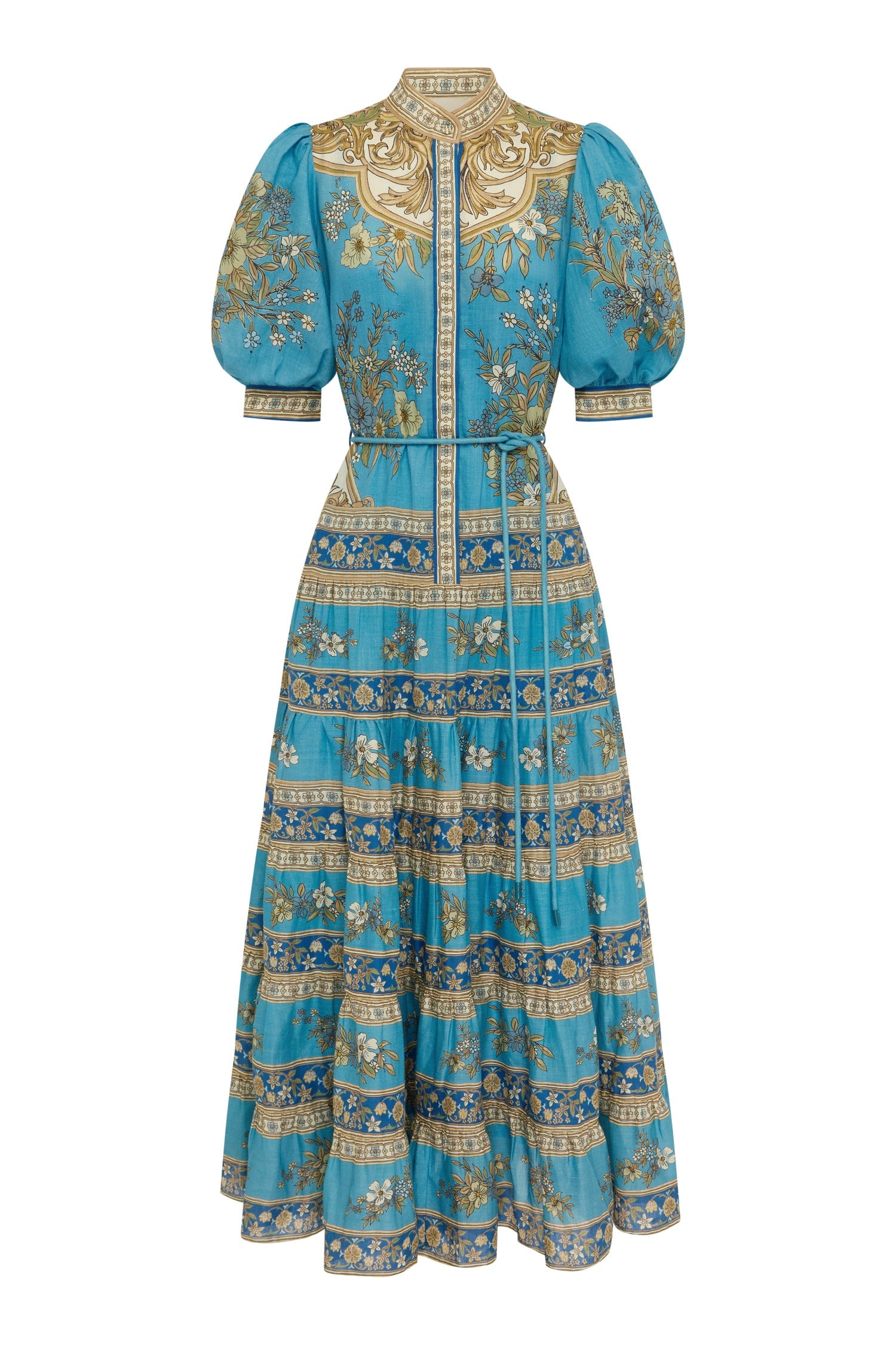 Alemais Cassie Tiered Midi Dress