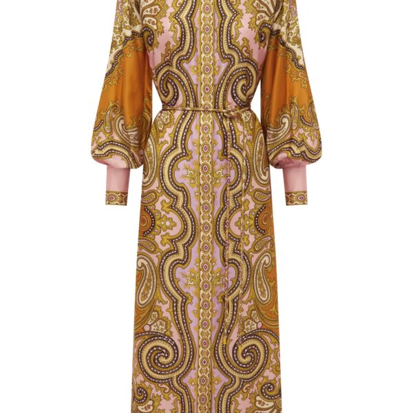 Alemais Contemporary Wardrobe Dress_Sd Clemenza Silk Shirtdress — designer powerwear from Coveti