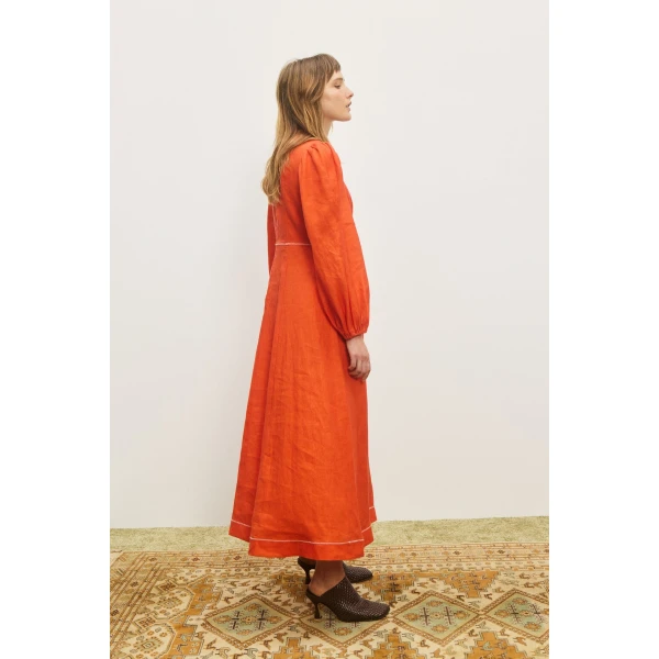 Alemais Contemporary Wardrobe Dress_Sd Montie Shirtdress — designer powerwear from Coveti
