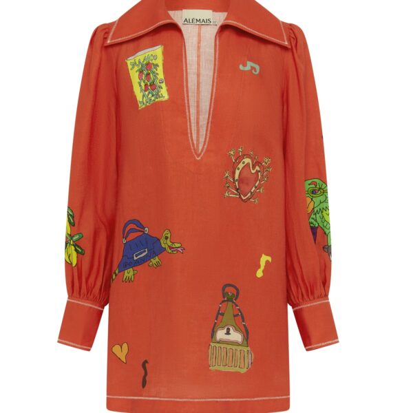 Alemais Contemporary Wardrobe Dress_Sd Montie Shirtdress — designer powerwear from Coveti