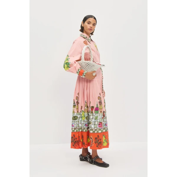 Alemais Contemporary Wardrobe Dress_Sd Montie Shirtdress — designer powerwear from Coveti