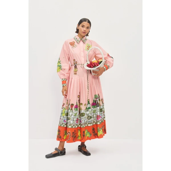 Alemais Contemporary Wardrobe Dress_Sd Montie Shirtdress — designer powerwear from Coveti