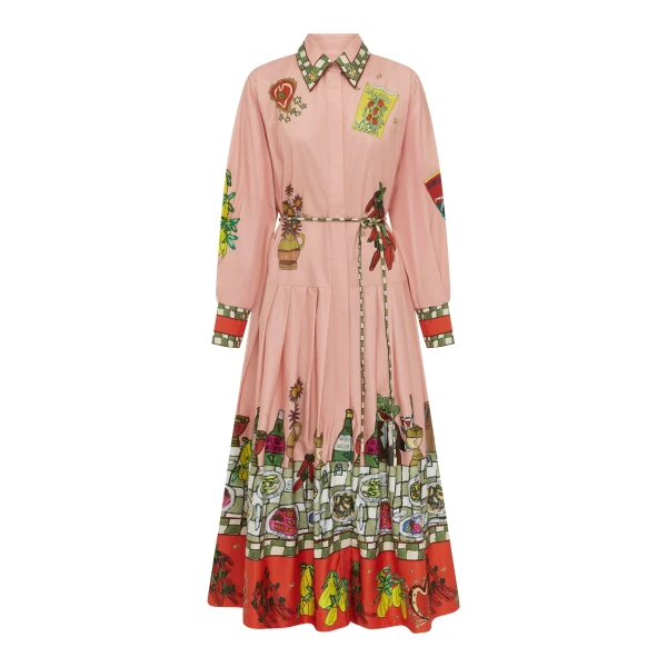 Alemais Contemporary Wardrobe Dress_Sd Montie Shirtdress — designer powerwear from Coveti