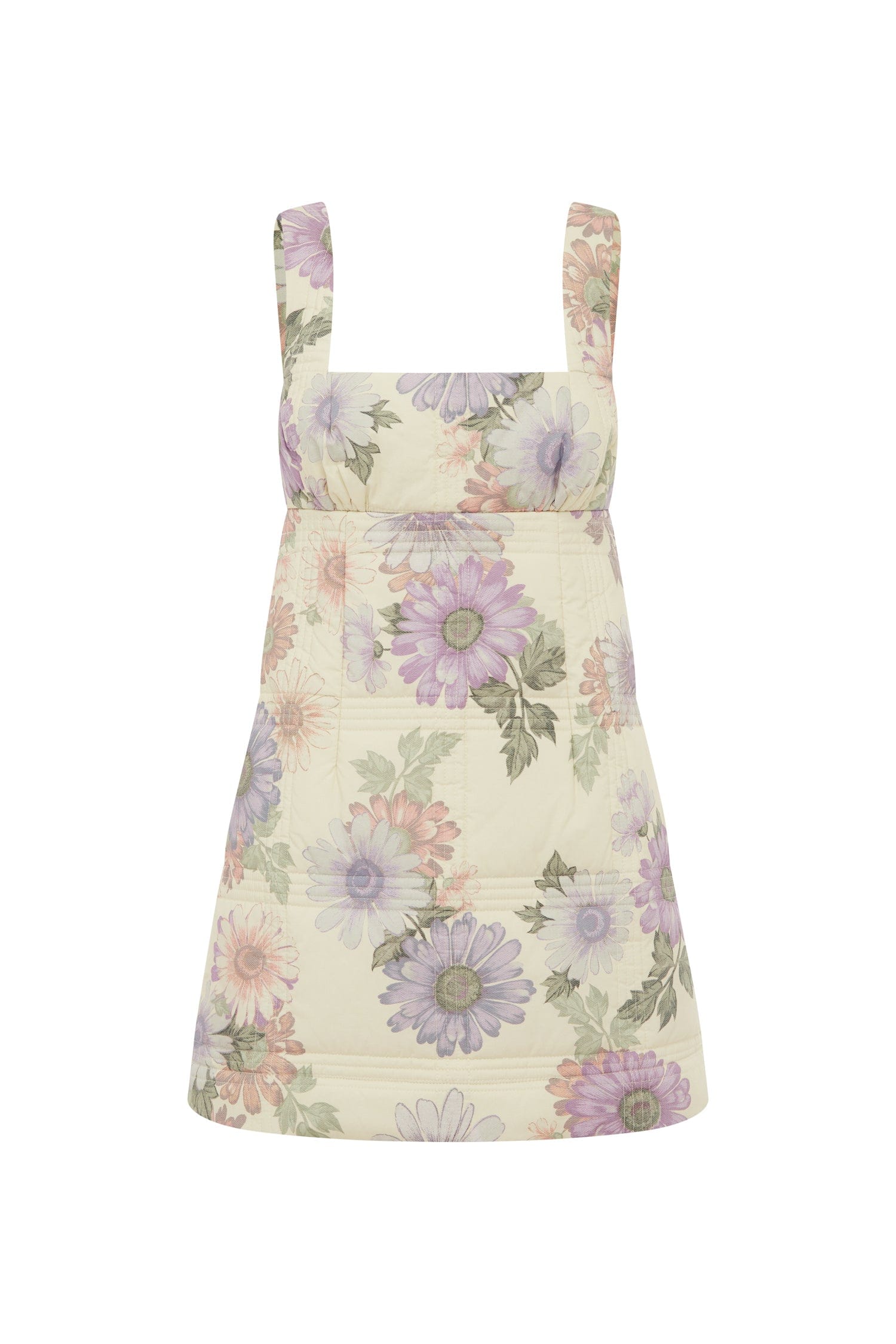 Alemais Donella Quilted Mini Dress