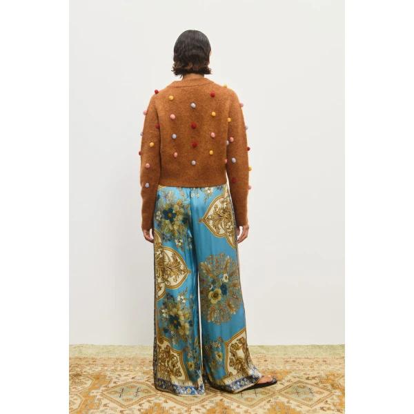 Alemais Cropped Cardigan — designer powerwear from Coveti