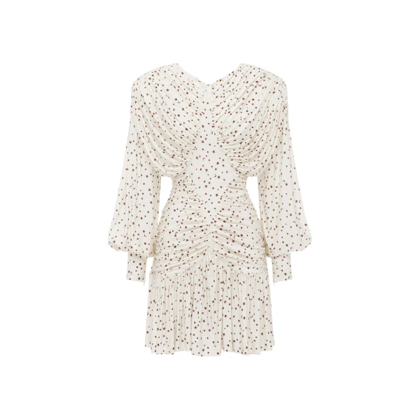Alemais Contemporary Wardrobe DressMini Etta Ruched Mini Dress — designer powerwear from Coveti