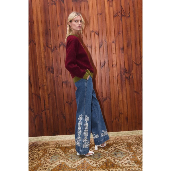 Alemais Contemporary Wardrobe Top_Knitwear Fredo Sweater — designer powerwear from Coveti