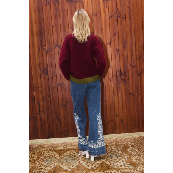 Alemais Contemporary Wardrobe Top_Knitwear Fredo Sweater — designer powerwear from Coveti