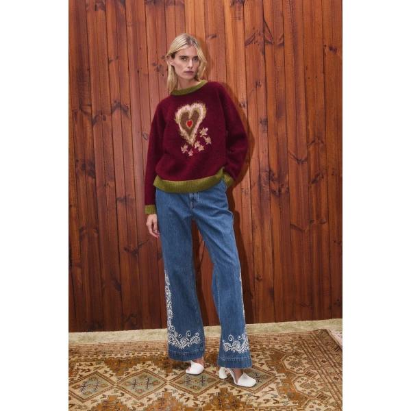 Alemais Contemporary Wardrobe TopKnitwear Fredo Sweater — designer powerwear from Coveti
