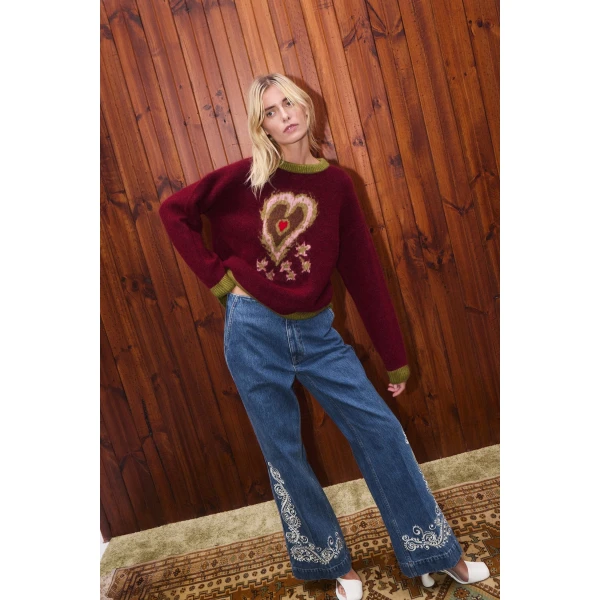 Alemais Contemporary Wardrobe TopKnitwear Fredo Sweater — designer powerwear from Coveti