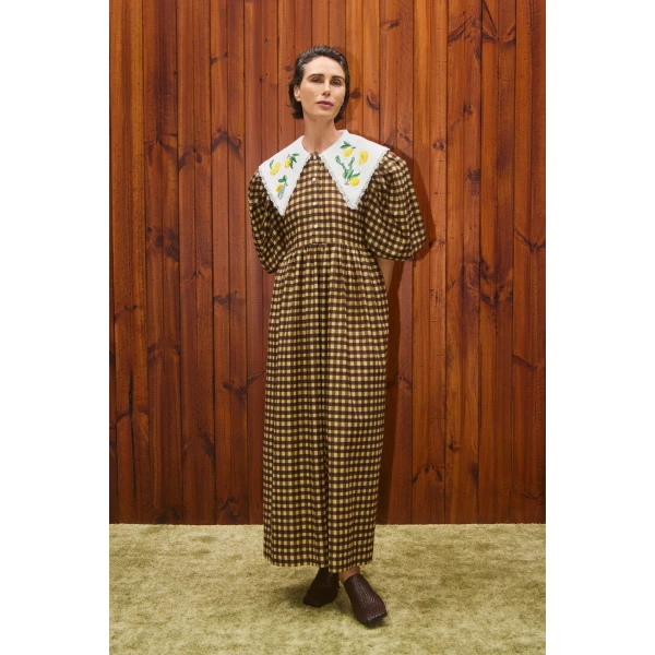 Alemais Contemporary Wardrobe Dress_Midi Gabrielle Midi Dress — designer powerwear from Coveti