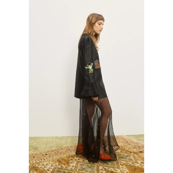 Alemais Contemporary Wardrobe Dress_Sd Montie Shirtdress — designer powerwear from Coveti