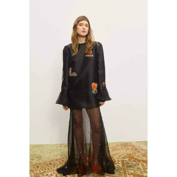 Alemais Contemporary Wardrobe Dress_Sd Montie Shirtdress — designer powerwear from Coveti
