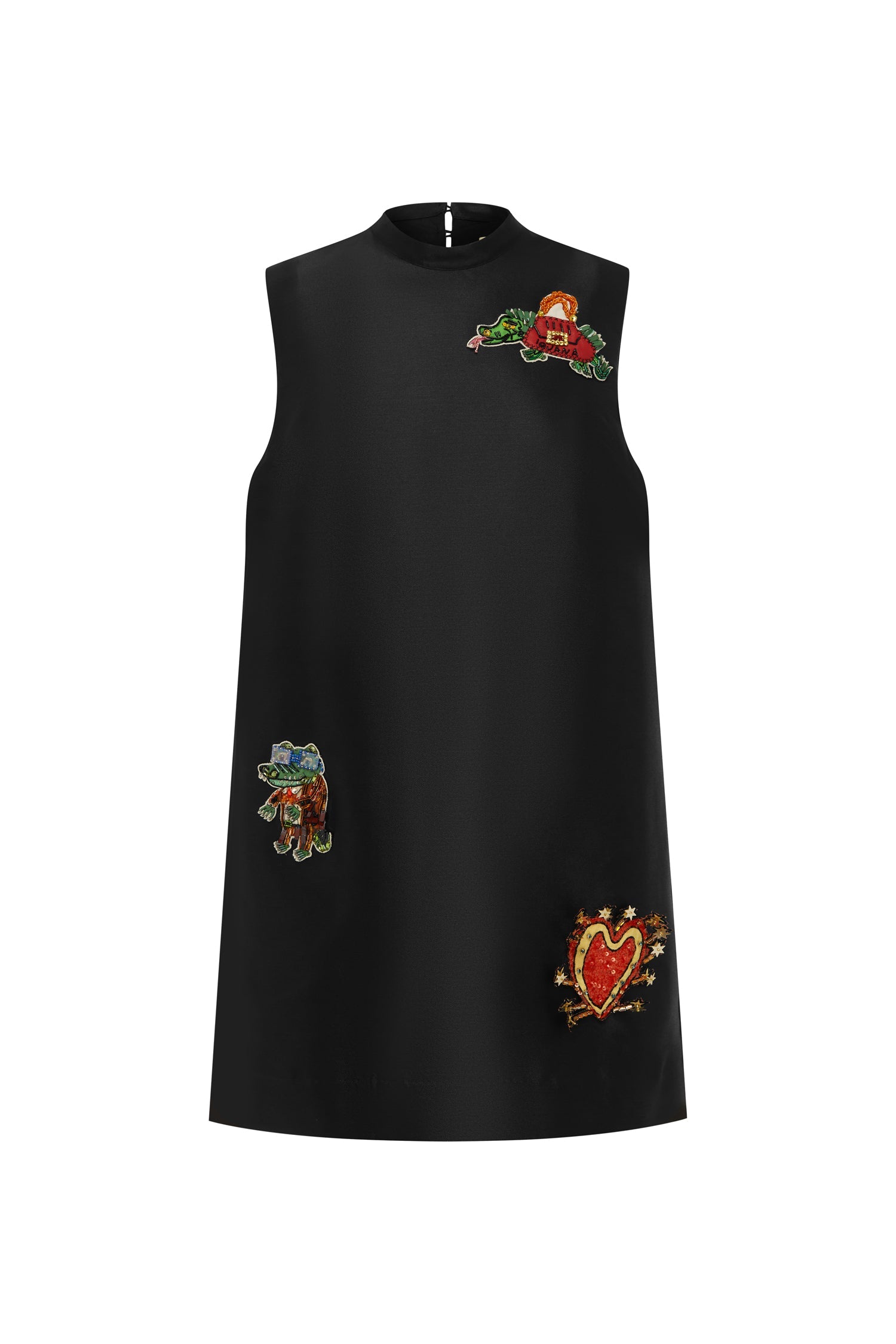 Alemais Ginger Embellished Mini Dress