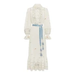 Alemais Contemporary Wardrobe Dress_Midi Giulia Embroidered Midi Dress — designer powerwear from Coveti