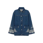 Alemais Contemporary Wardrobe Jacket Jacones Denim Jacket — designer powerwear from Coveti