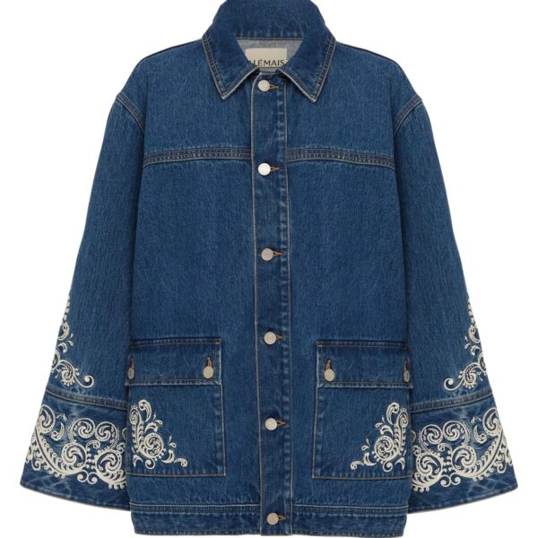 Alemais Contemporary Wardrobe Jacket Jacones Denim Jacket — designer powerwear from Coveti