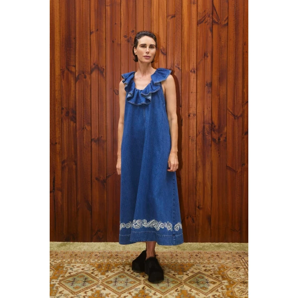 Alemais Contemporary Wardrobe Dress_Sd Montie Shirtdress — designer powerwear from Coveti