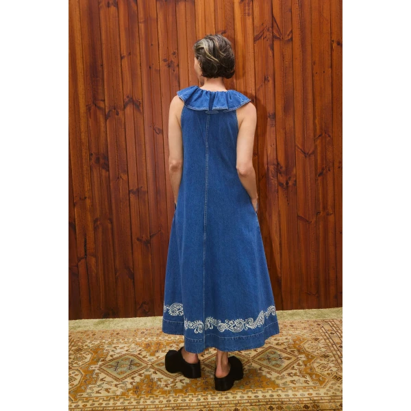 Alemais Contemporary Wardrobe Dress_Sd Montie Shirtdress — designer powerwear from Coveti
