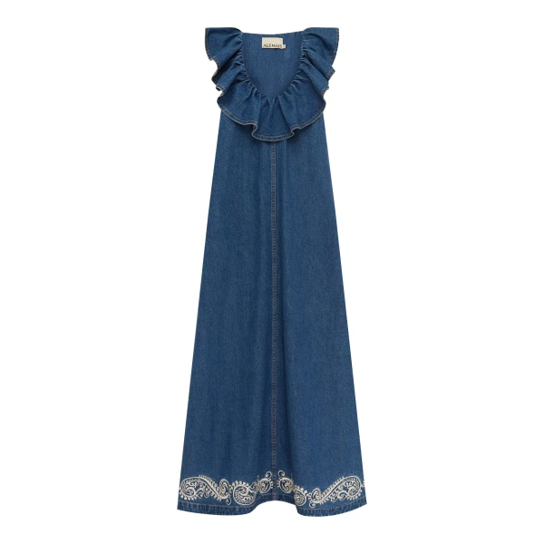 Alemais Contemporary Wardrobe Dress_Sd Montie Shirtdress — designer powerwear from Coveti