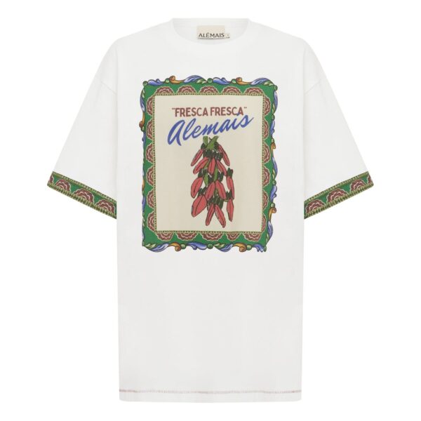Alemais Contemporary Wardrobe Top_T-Shirt Katerina Chilli Tee — designer powerwear from Coveti