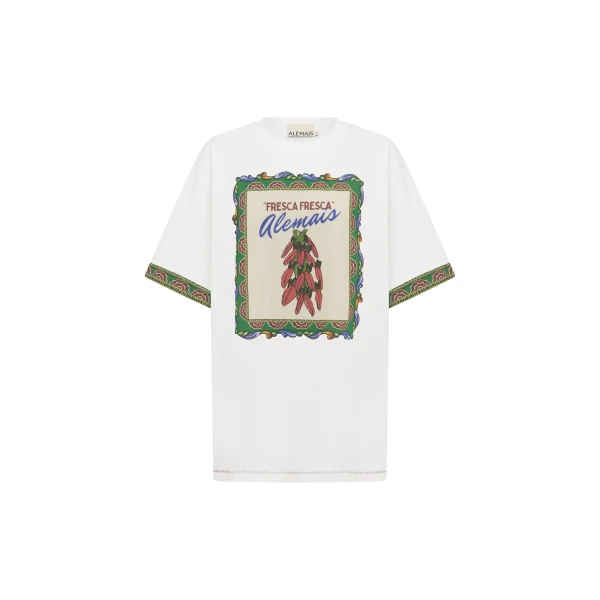 Alemais Contemporary Wardrobe Top_T-Shirt Katerina Chilli Tee — designer powerwear from Coveti