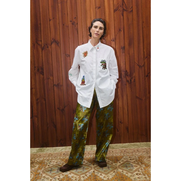 Alemais Contemporary Wardrobe Dress_Sd Montie Shirtdress — designer powerwear from Coveti