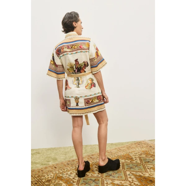 Alemais Contemporary Wardrobe Dress_Sd Montie Shirtdress — designer powerwear from Coveti