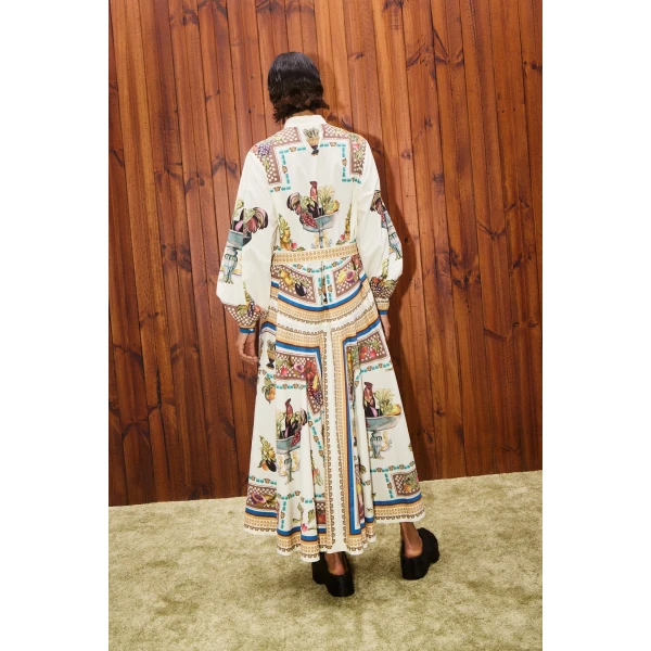 Alemais Contemporary Wardrobe Dress_Sd Mercado Shirtdress — designer powerwear from Coveti