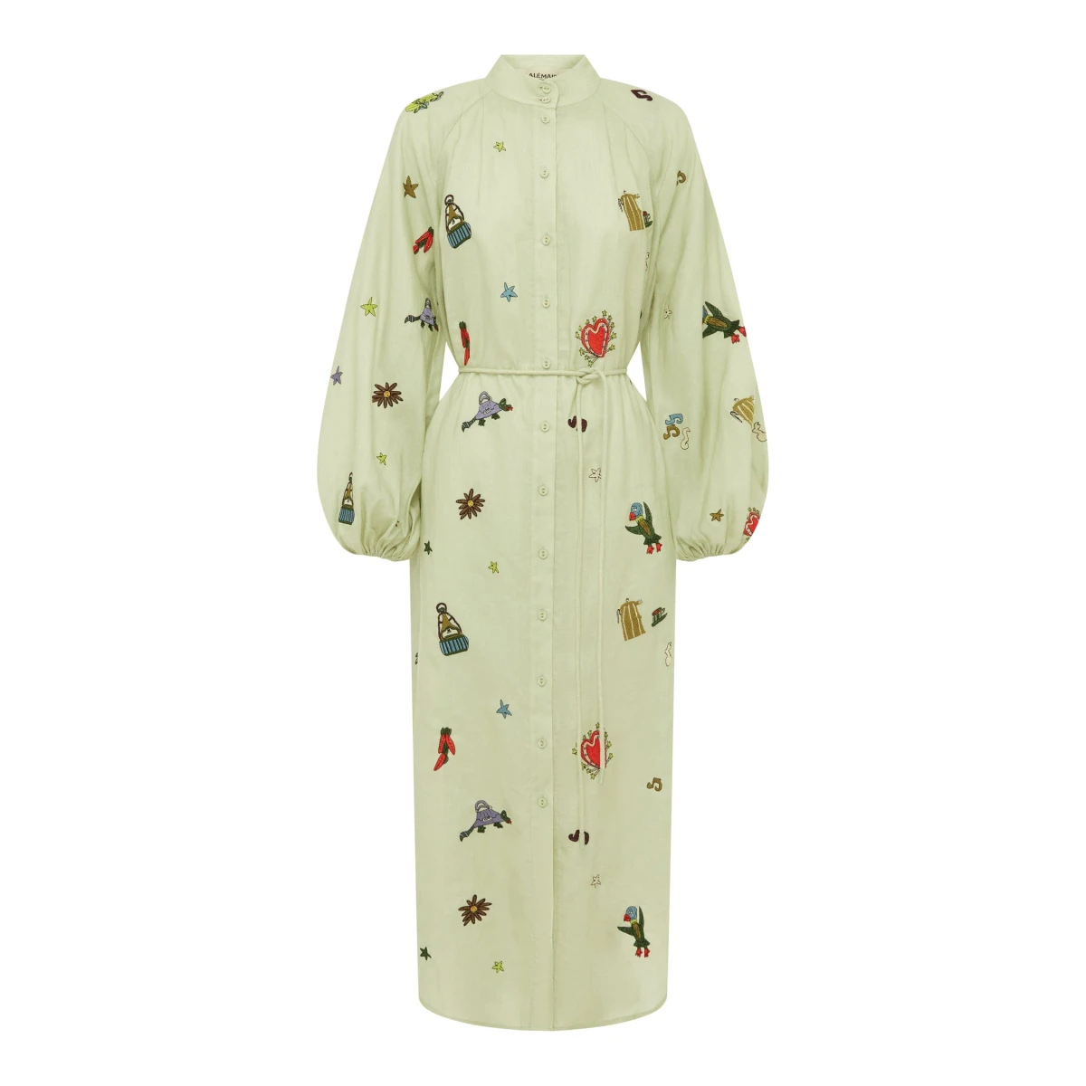 Alemais Contemporary Wardrobe Dress_Sd Montie Shirtdress — designer powerwear from Coveti