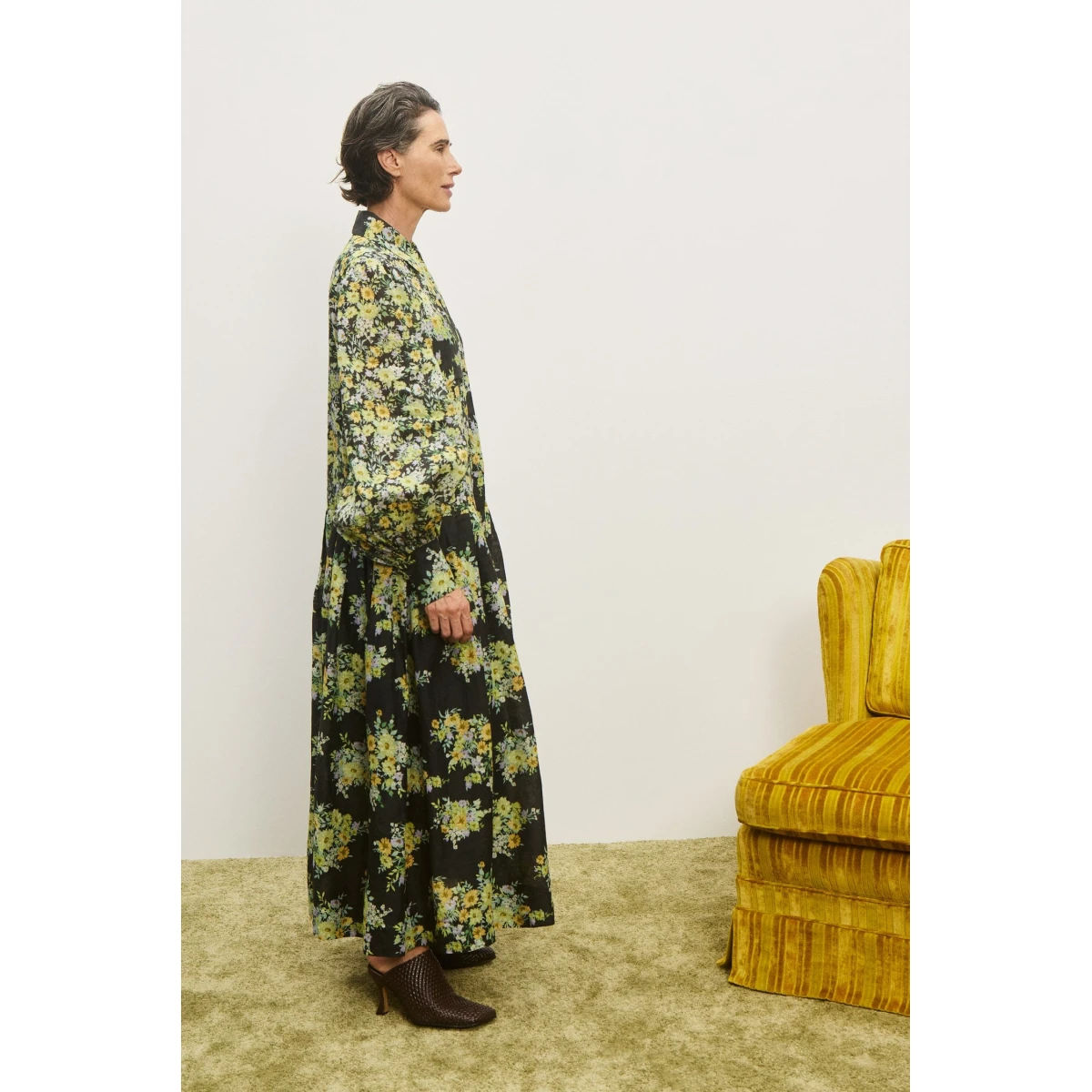 Alemais Contemporary Wardrobe Dress_Sd Nina Shirtdress — designer powerwear from Coveti