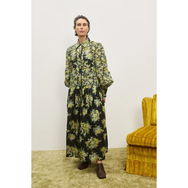 Alemais Contemporary Wardrobe Dress_Sd Nina Shirtdress — designer powerwear from Coveti