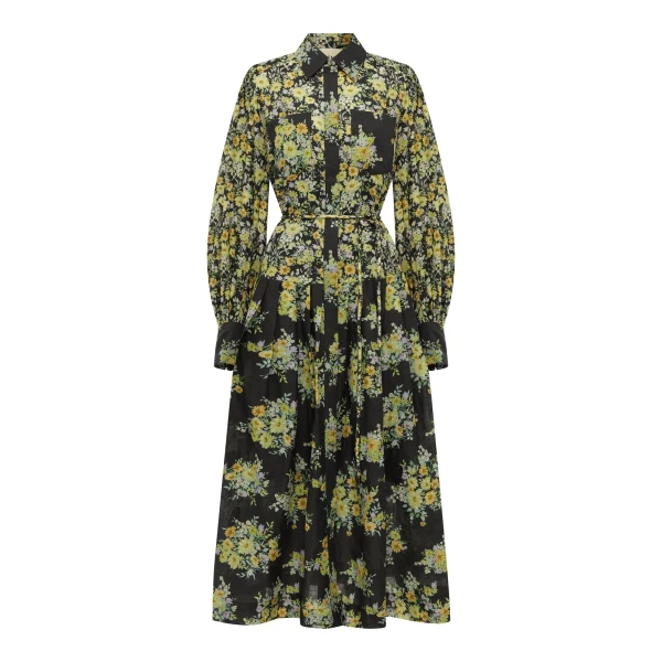 Alemais Contemporary Wardrobe Dress_Sd Nina Shirtdress — designer powerwear from Coveti